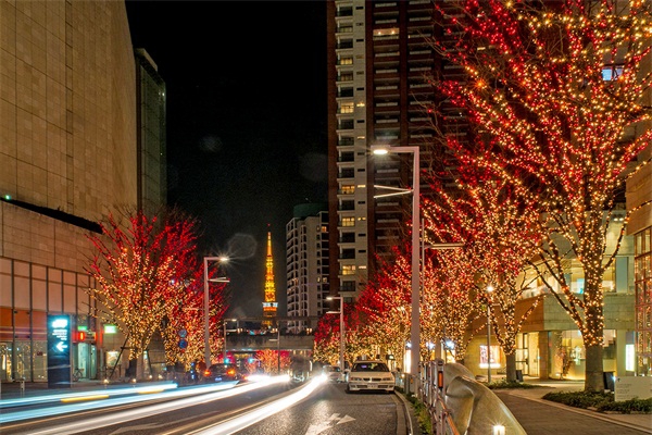 commercial exterior decorative lighting