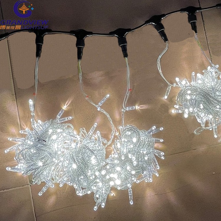 holiday time icicle lights