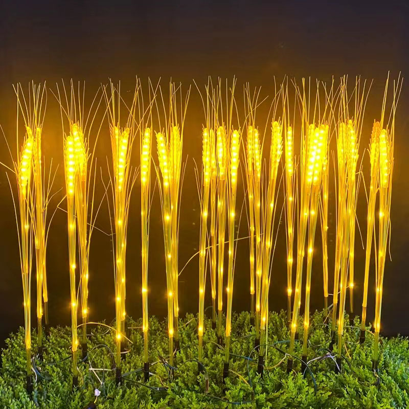 Lampu Pancang Gandum LED Luaran