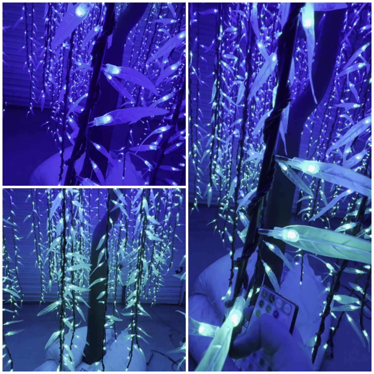 Artificial willow tree light