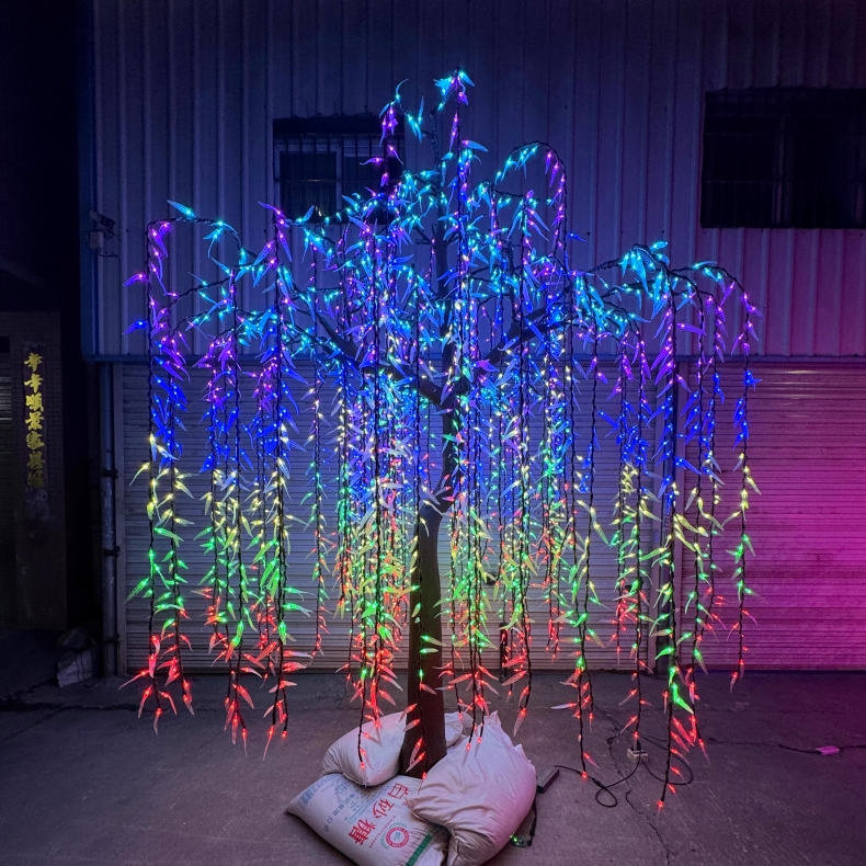 artificial tree LED modeling lights