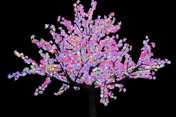Christmas Led Cherry Tree Light Video