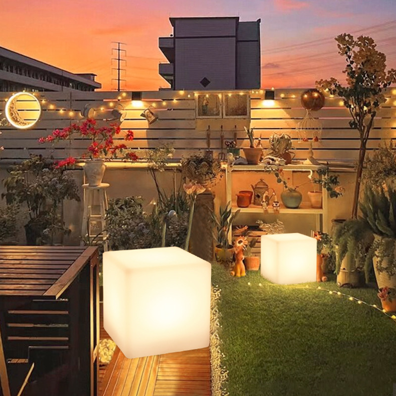 mood lighting for gardens
