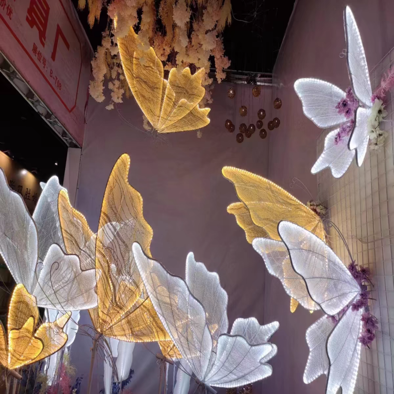 LED vlinder bruiloft decoratie licht