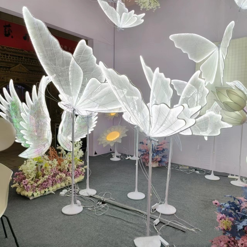 LED vlinder bruiloft decoratie licht