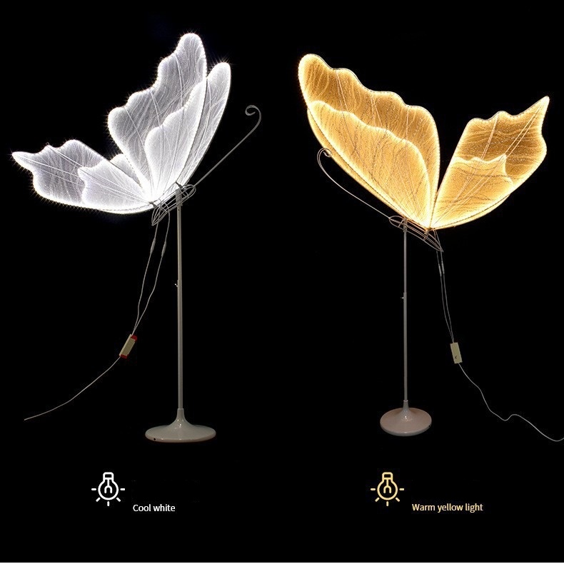 led butterfly light
