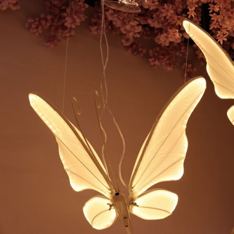 led butterfly light