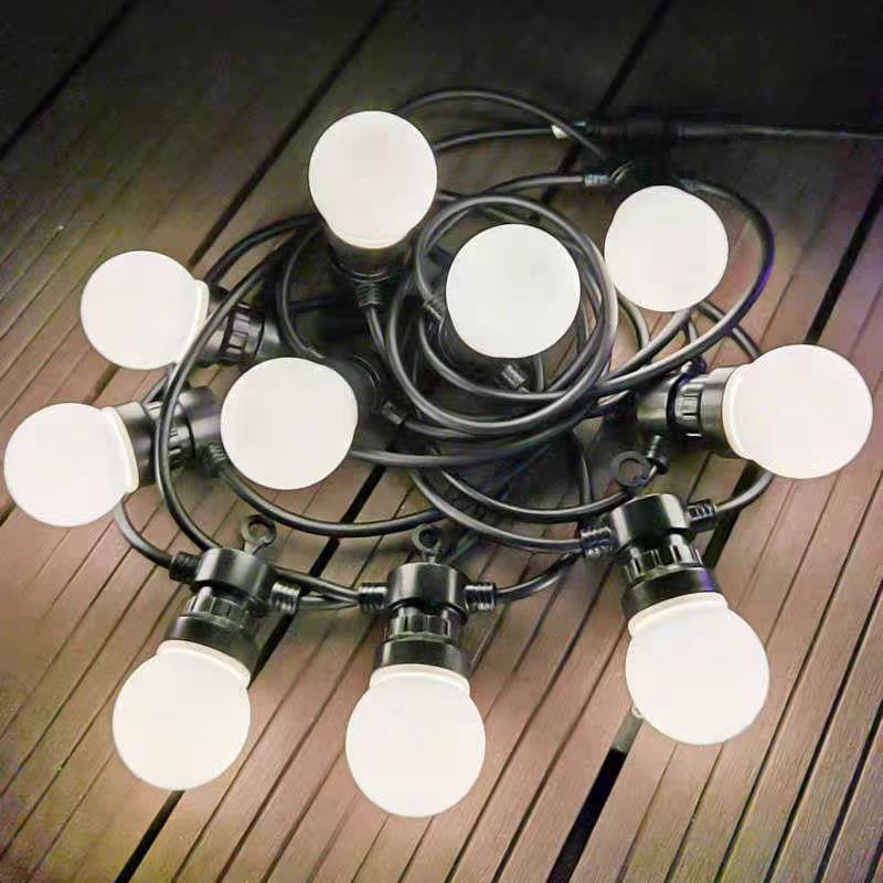 Buiten hangende LED-lichtsnoeren voor kamperen