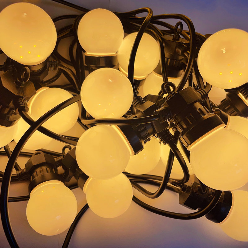 Buiten hangende LED-lichtsnoeren voor kamperen