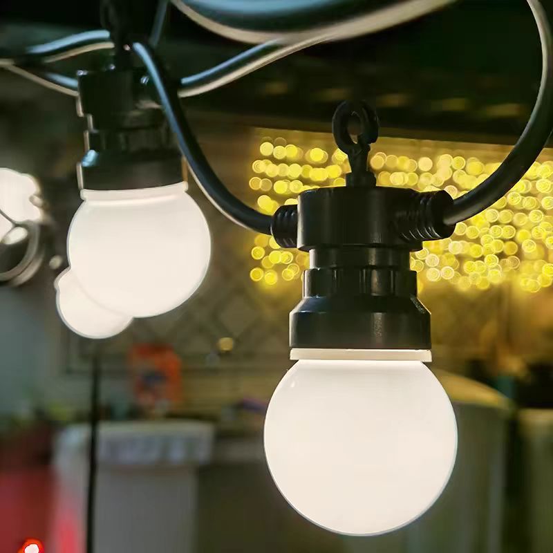 Buiten hangende LED-lichtsnoeren voor kamperen