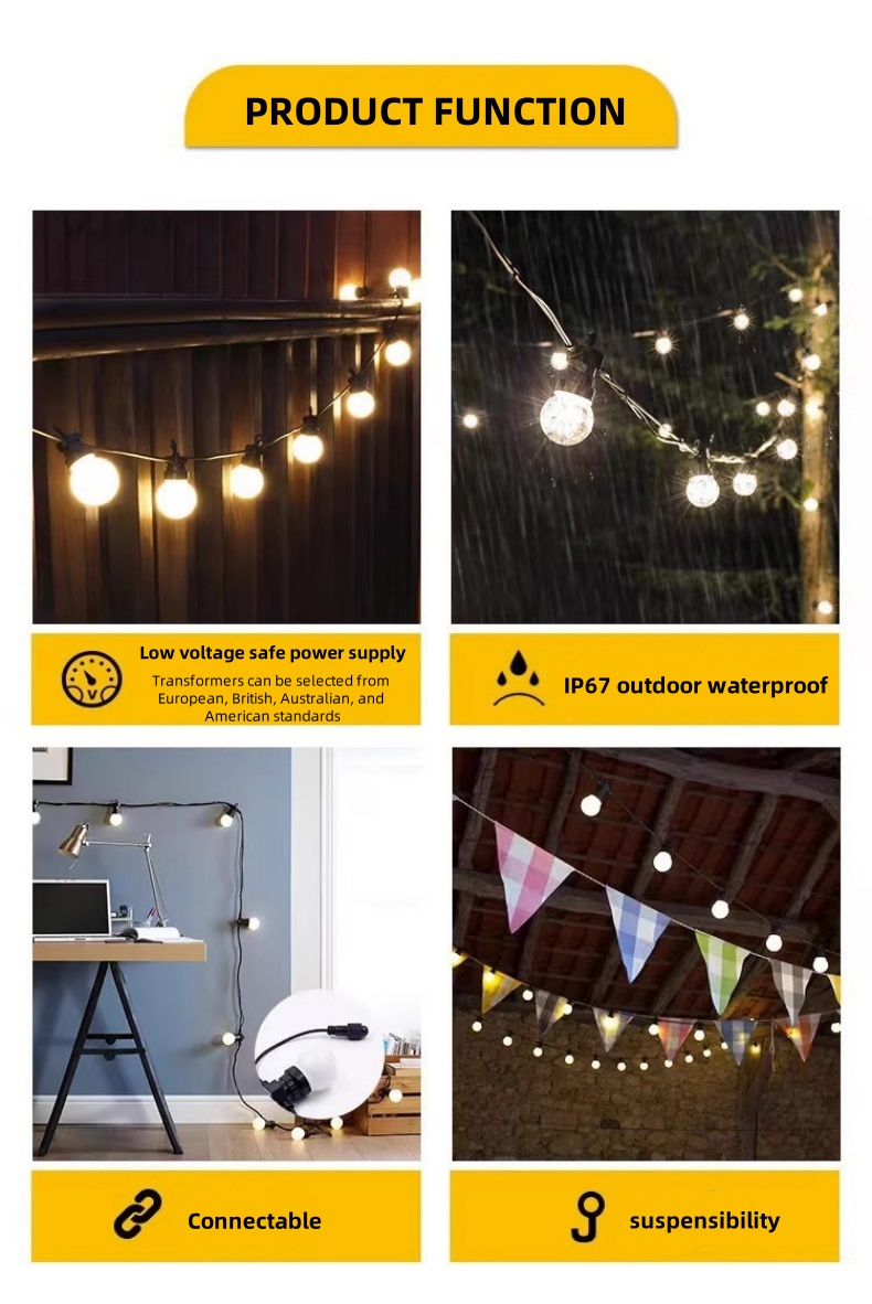 outdoor led string light