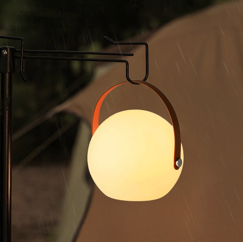IP65 waterdichte, draagbare en oplaadbare LED-kampeerlamp