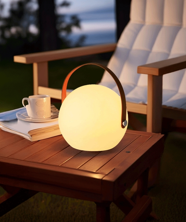 IP65 waterdichte, draagbare en oplaadbare LED-kampeerlamp