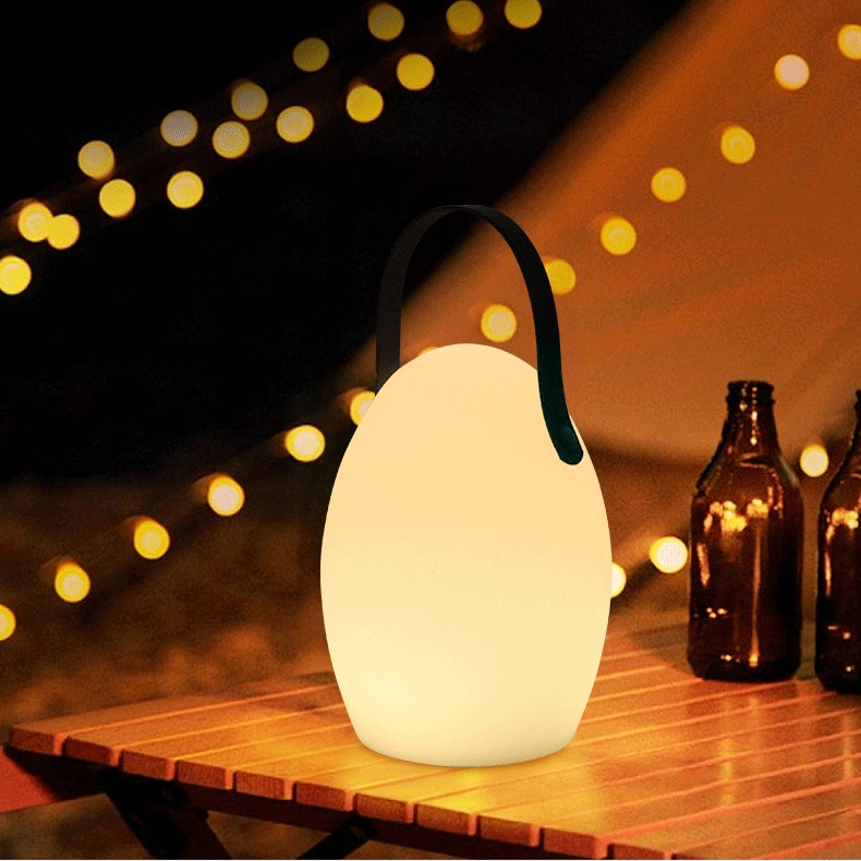 IP65 waterdichte, draagbare en oplaadbare LED-kampeerlamp