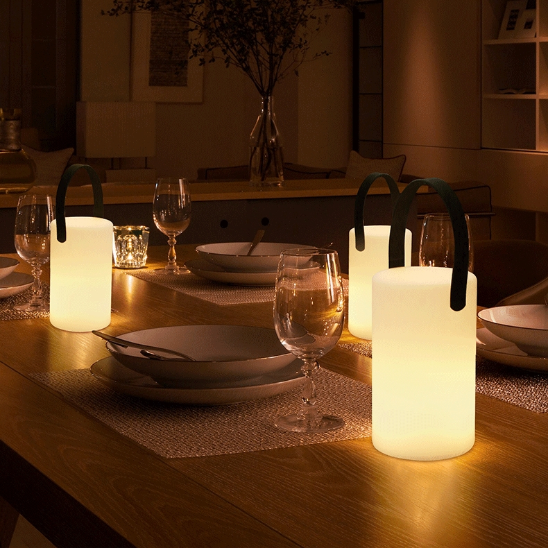 IP65 waterdichte, draagbare en oplaadbare LED-kampeerlamp