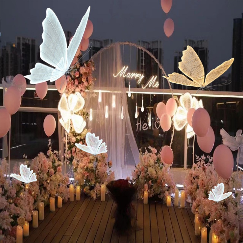 butterfly string lights