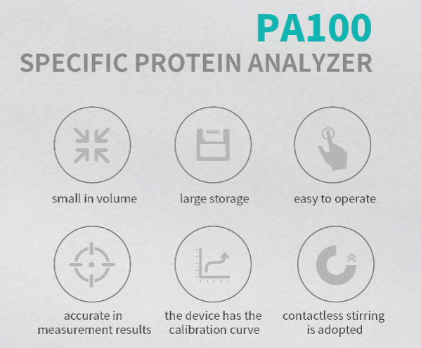 Acheter Analyseur de protéines spécifique PA100,Analyseur de protéines spécifique PA100 Prix,Analyseur de protéines spécifique PA100 Marques,Analyseur de protéines spécifique PA100 Fabricant,Analyseur de protéines spécifique PA100 Quotes,Analyseur de protéines spécifique PA100 Société,