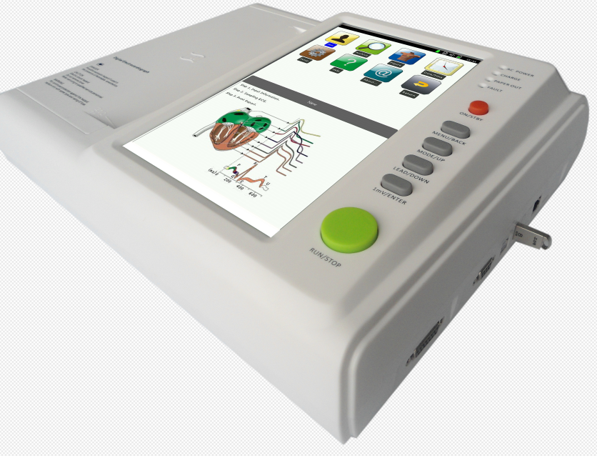 12 Channel Electrocardiograph ECG-12