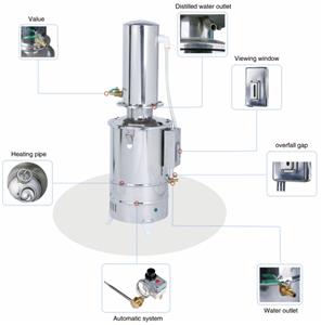 Дистиллятор из нержавеющей стали