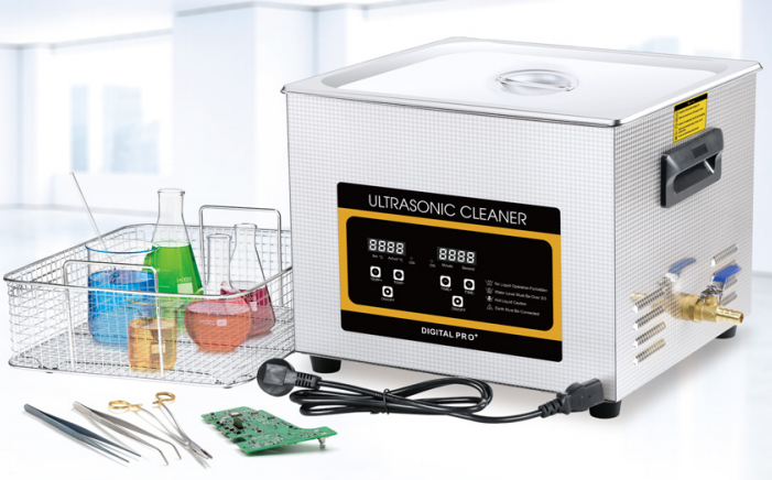 Digital Timer Heater Adjustable Ultrasonic Cleaner