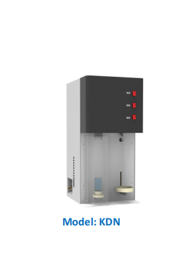 Analizador de nitrógeno Kjeldahl semiautomático KDN