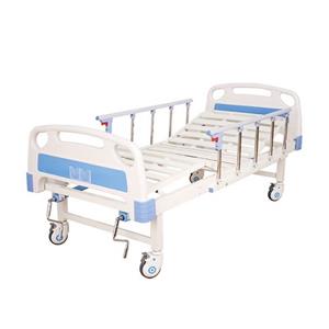 Cama de hospital manual de dos funciones con inodoro JD-C09