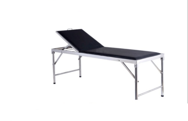 Stainless Steel Examination Table with Backrest HR-511