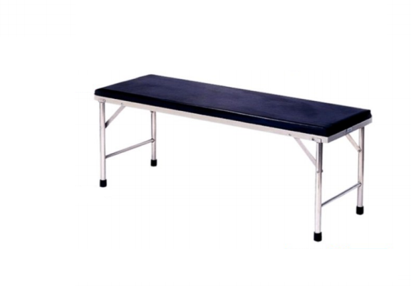 Mesa de exame de aço inoxidável HR-511A