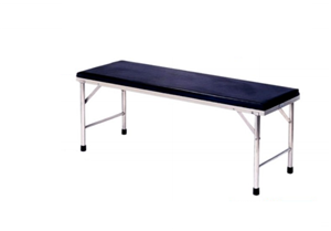 Mesa de exame de aço inoxidável HR-511A