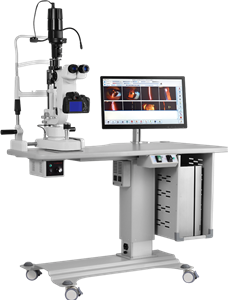 Sistema de processamento de lâmpada de fenda digital BL-88D