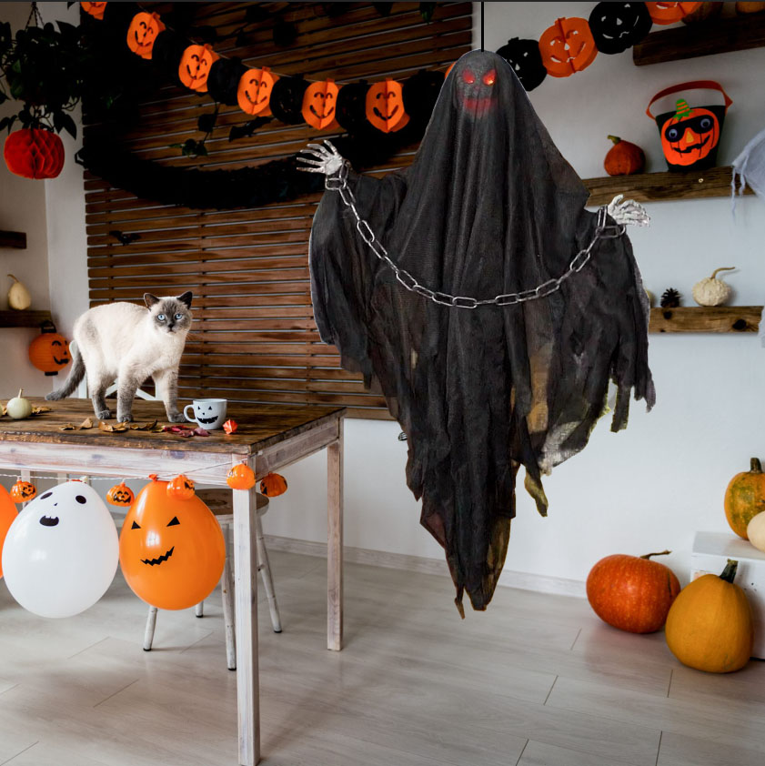 Halloween hanging ghost