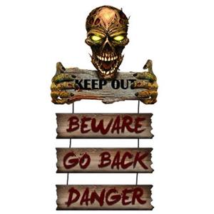 Halloween Outdoor Signs