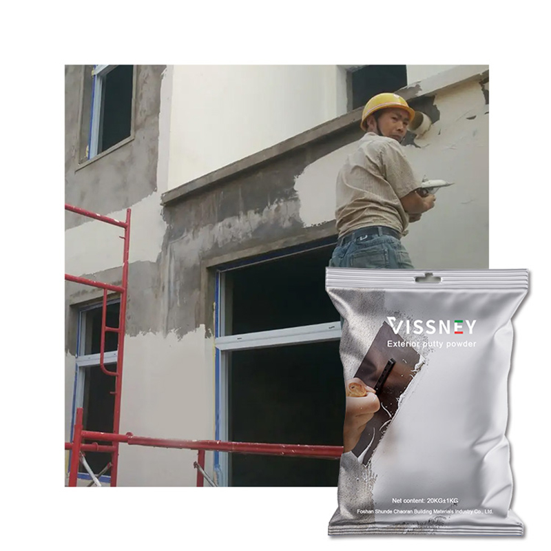 Water Resistant Putty White-cement-based For Outer