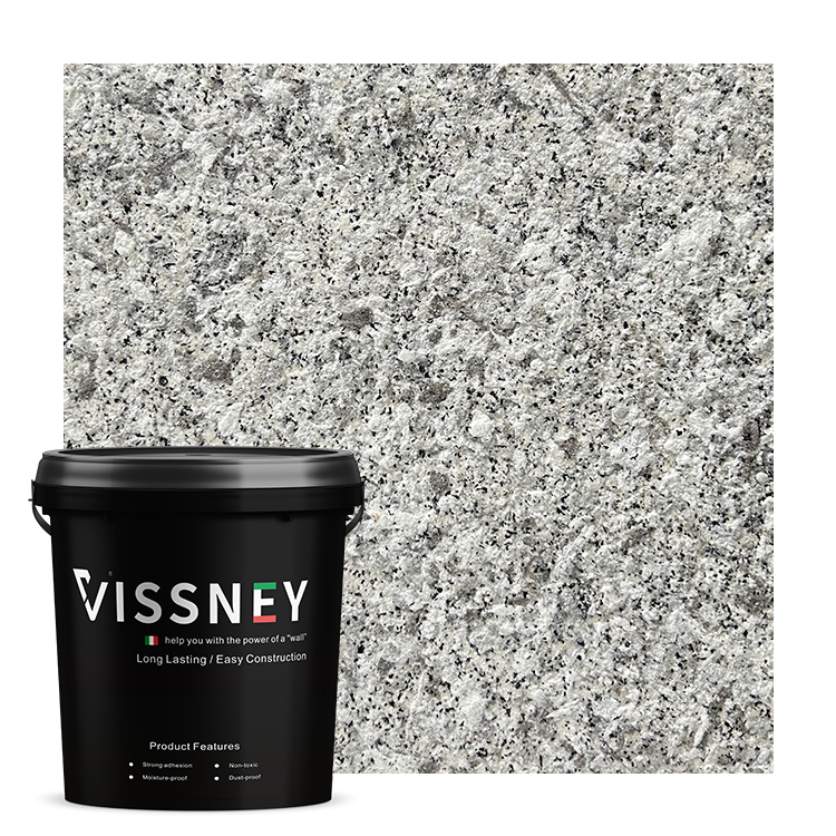 Exterior Wall Spray Coating Granite Stone Paint