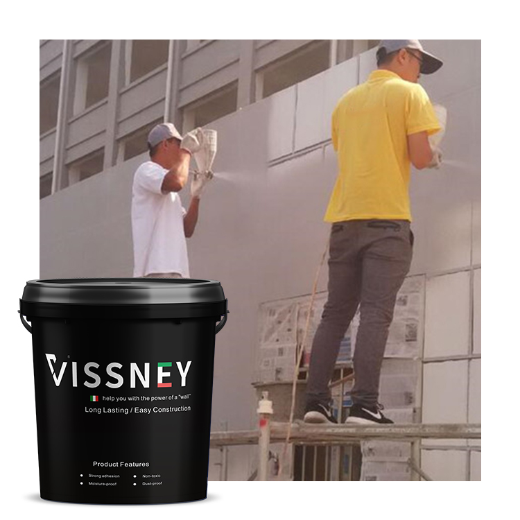 Exterior Wall Spray Coating Granite Stone Paint