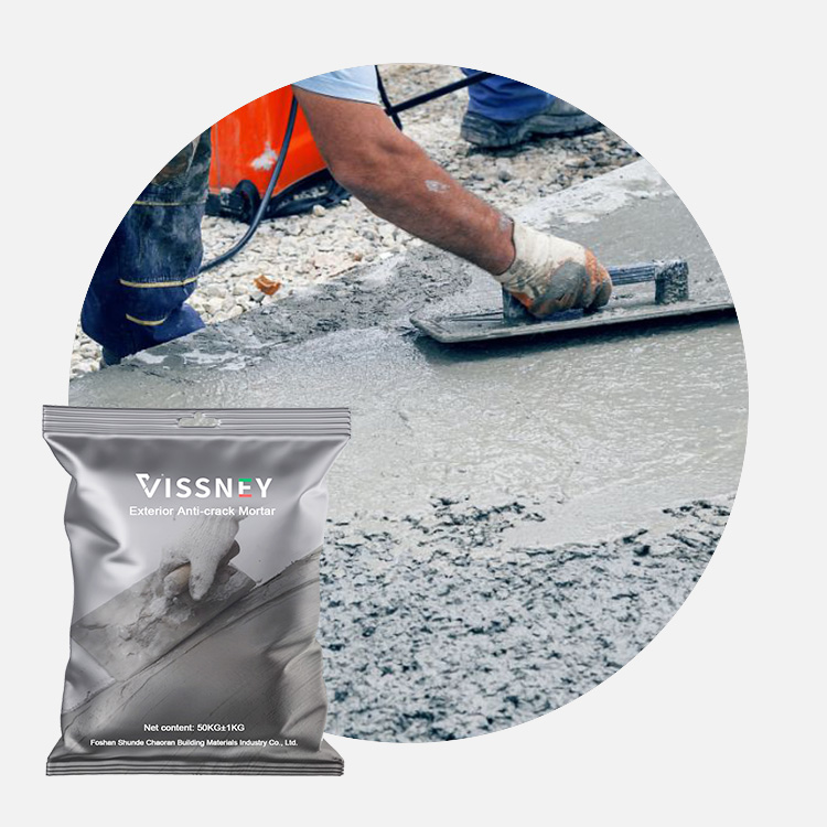 Exterior Flexible Polymer Anti-Crack Mortar Powder