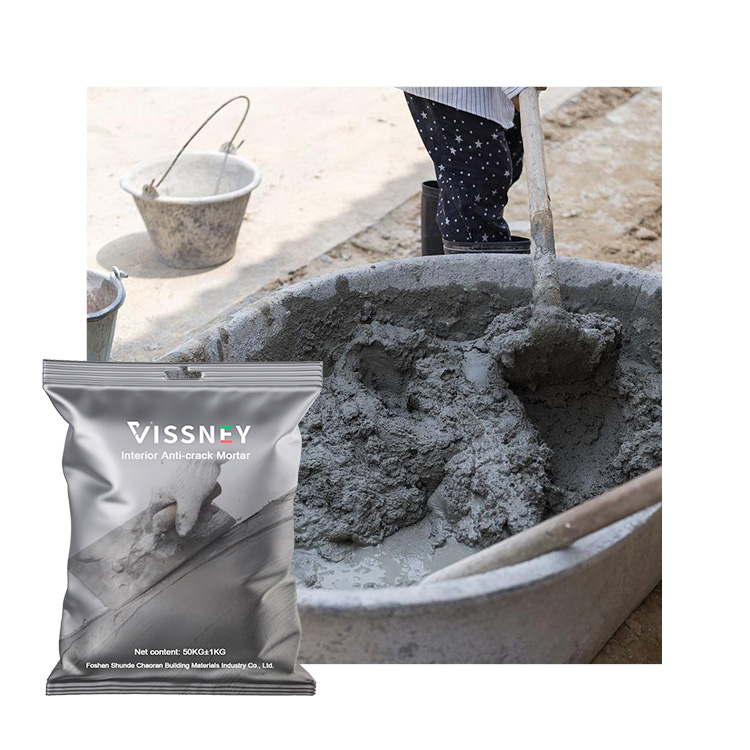 Inner Wall Cement Based Anti-crack Mortar Powder