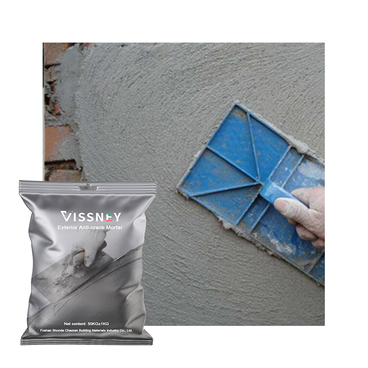 Exterior Flexible Polymer Anti-Crack Mortar Powder