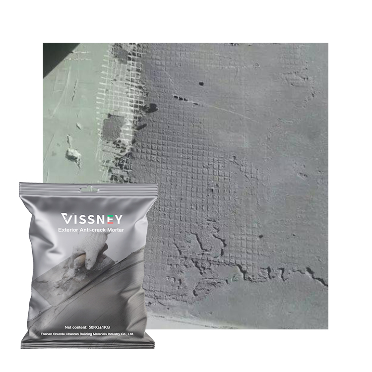 Exterior Flexible Polymer Anti-Crack Mortar Powder