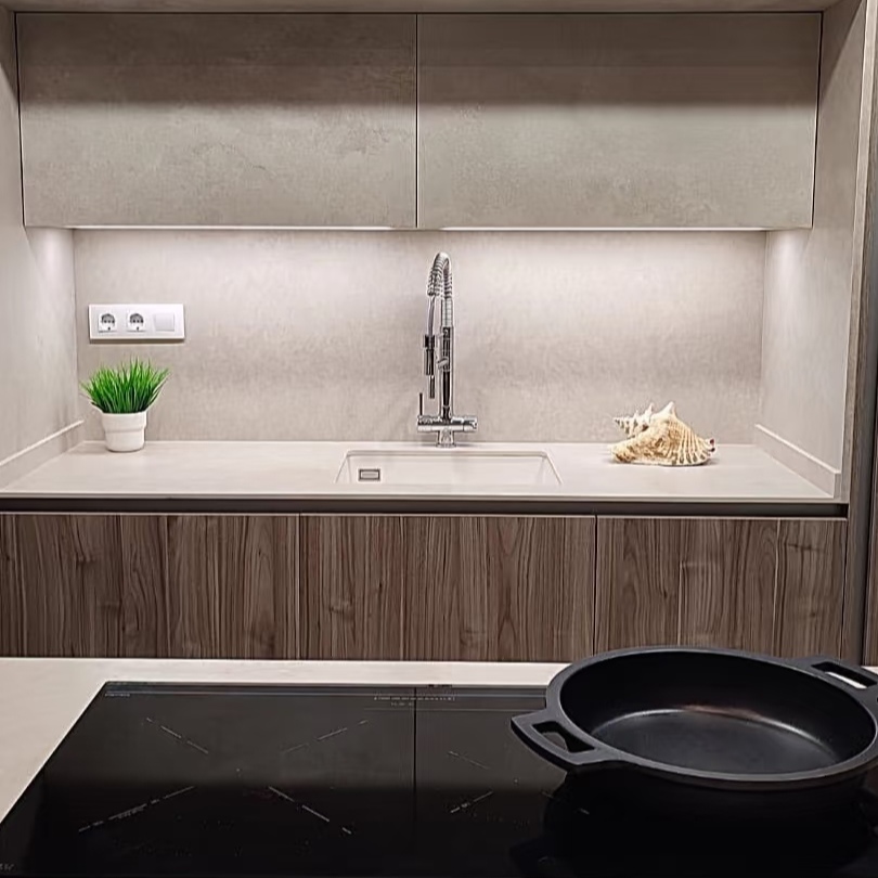 seamless kitchen surface