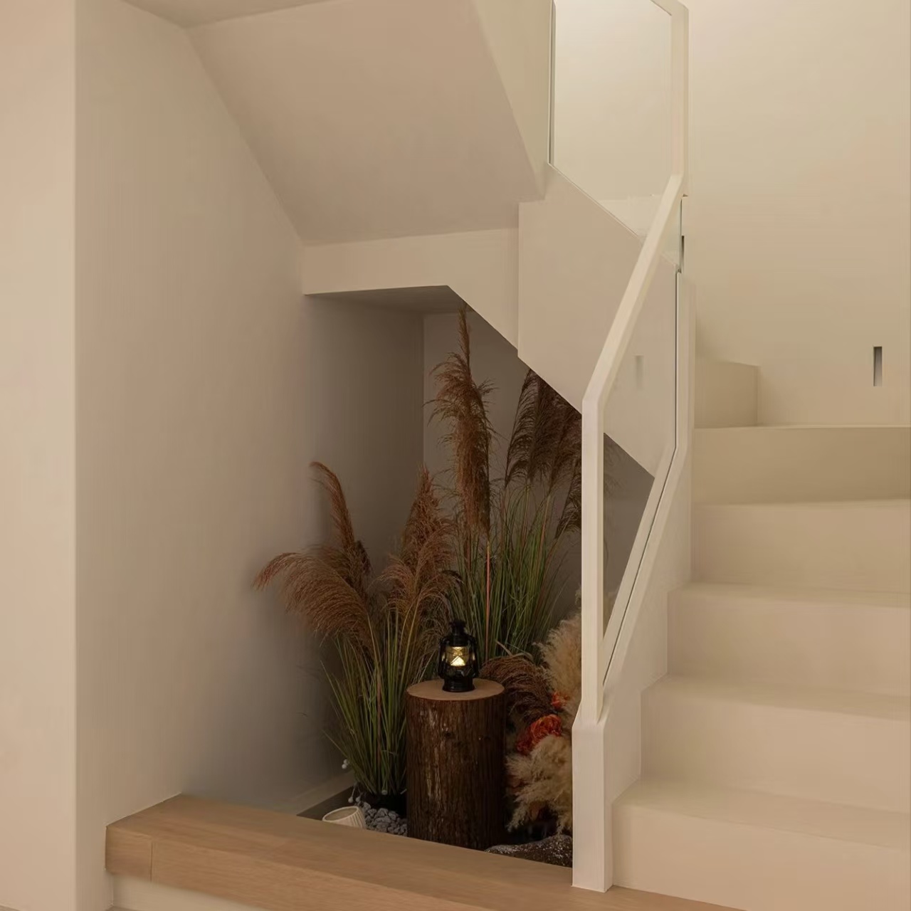 staircase microcement
