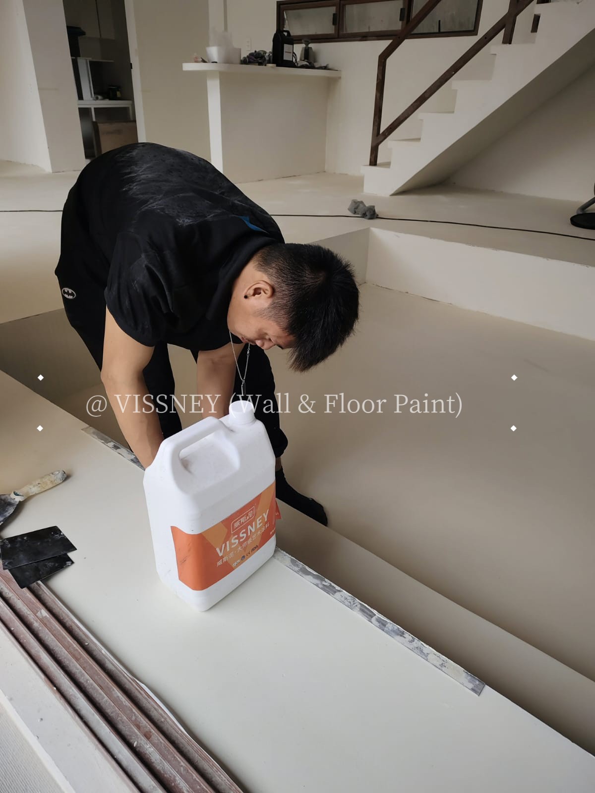 Microcement in commercial spaces
