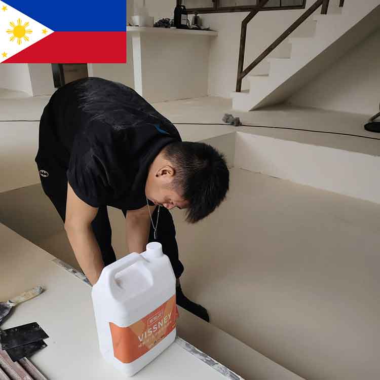 Microcement Commercial Office Construction Project in the Philippines | Vissney