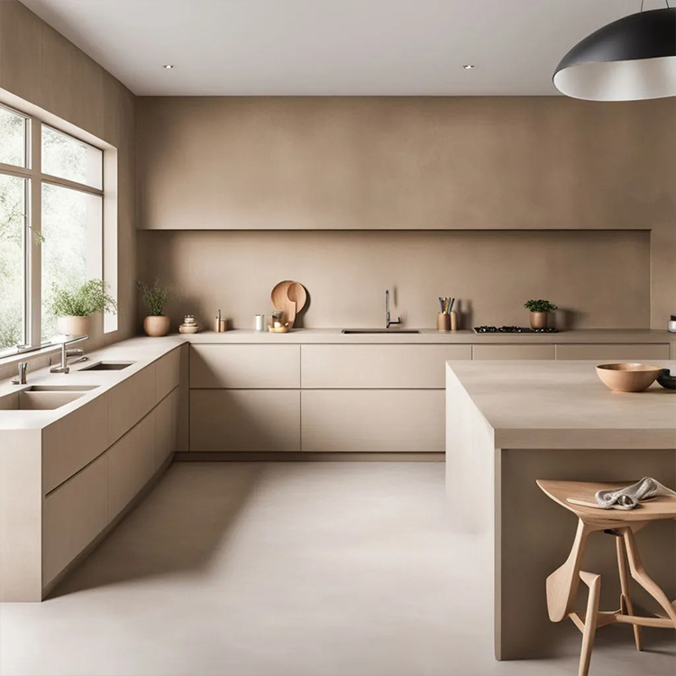 Microcement Cabinet Finish