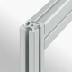 Aluminum T/V shaped groove Industrial profile