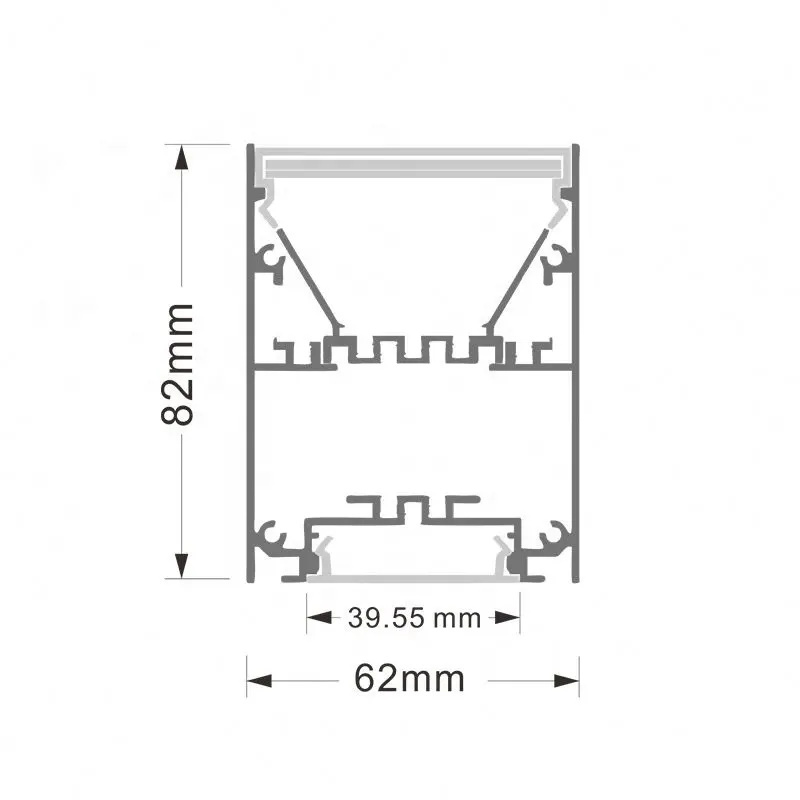 CNC Aluminum LED channel