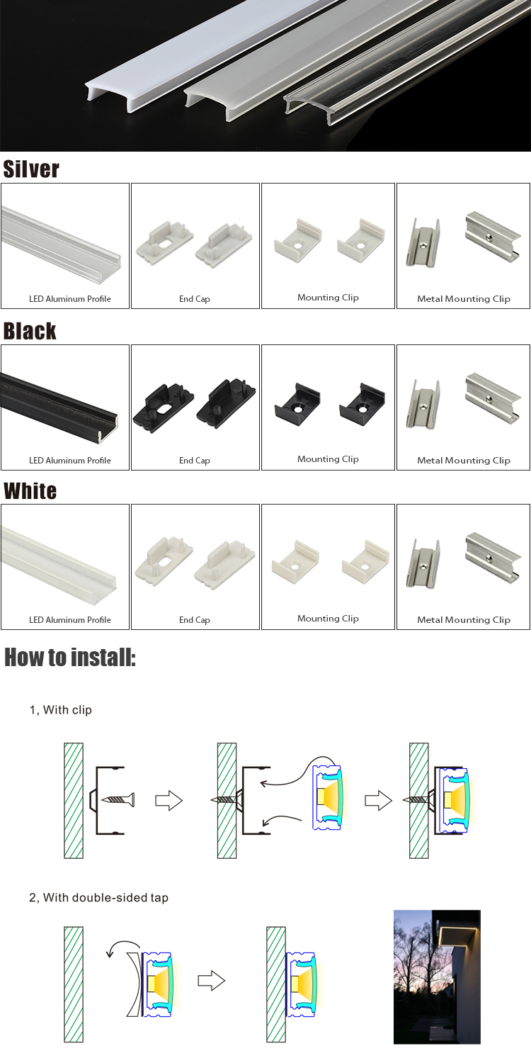 LED Lamp aluminum Housing