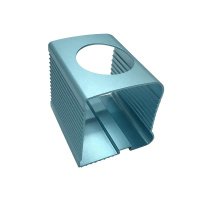 Aluminum surface treatment profile