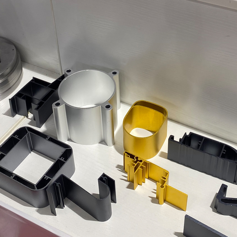 Aluminum surface treatment profile