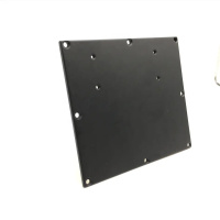 Pezzi meccanici CNC con piastra in alluminio